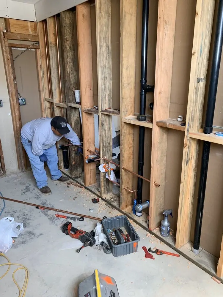 Commercial rough-in plumbing for Trenchless Sewer Repair in Laysville